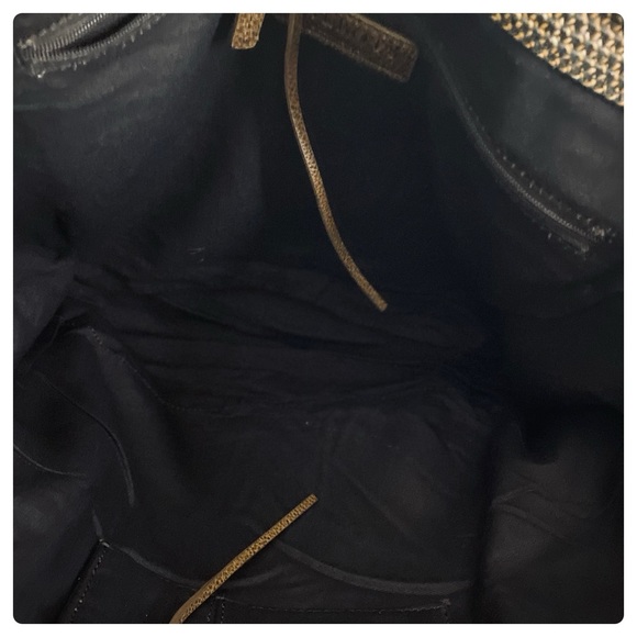 TALBOTS BOHO Style Braided Twine Tote Shoulder Bag - Picture 9 of 15